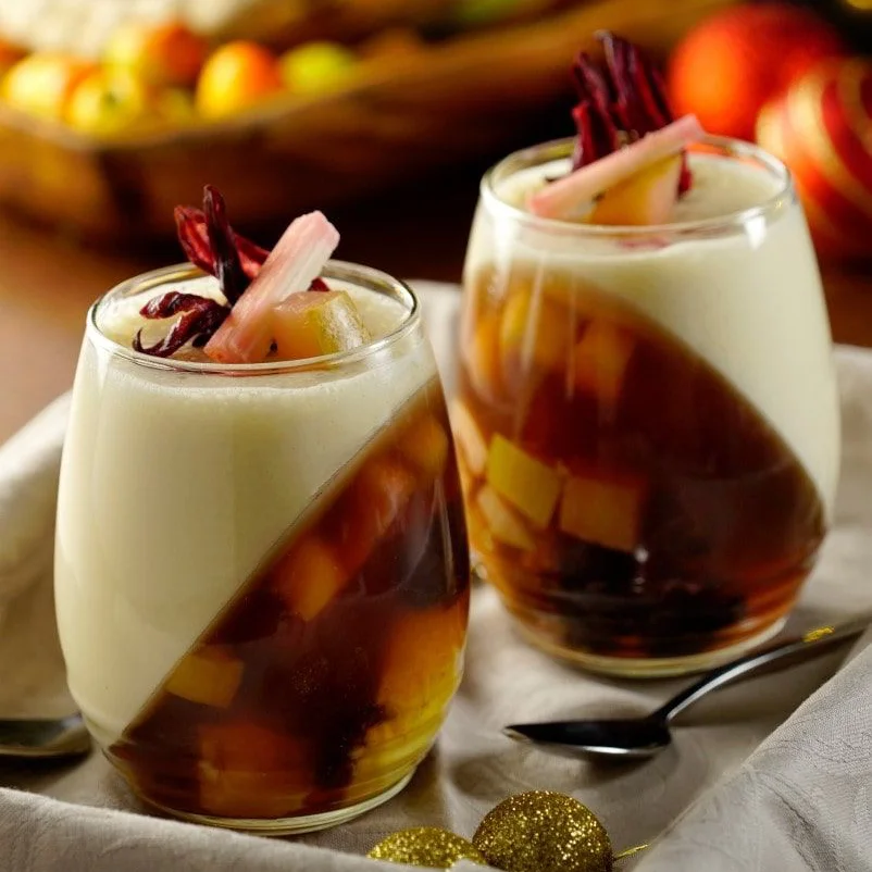 Gelatina de Ponche de Frutas