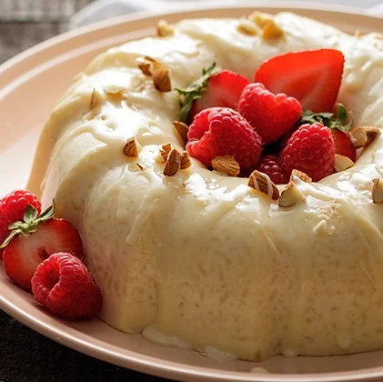 Gelatina de Arroz con Leche