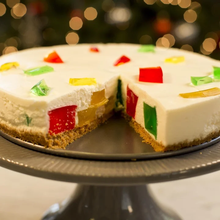 Pastel de Gelatina Mosaico